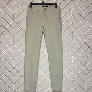 refuge Khaki Tan Slim-Fit Jeans size 6